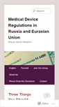 Mobile Screenshot of medicaldevicesinrussia.com